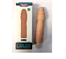 VIP 3 inch Vibrating Penis Extension (White)